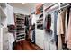 Organized walk-in closet with ample shelving and storage space at 1434 Manchester Dr, Danville, IN 46122