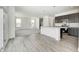 Kitchen featuring white countertops, stainless steel appliances, and an island at 1951 Black Oak Dr, Shelbyville, IN 46176