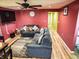 Inviting living room with comfortable seating and modern decor, featuring a light wood floor at 2333 Villa Ave, Indianapolis, IN 46203
