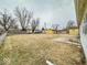 Spacious backyard with a patio and partial fencing, offering plenty of outdoor space at 2714 Manlove Ave, Indianapolis, IN 46218