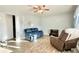 Inviting living room with ample natural light, modern flooring and comfortable furnishings at 283 N Brooks St, Columbus, IN 47201