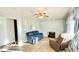 Inviting living room with ample natural light, modern flooring and comfortable furnishings at 283 N Brooks St, Columbus, IN 47201