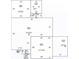 Detailed floor plan showing the layout of rooms and square footage at 2879 Bluewood Way, Plainfield, IN 46168