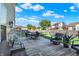 Inviting backyard deck with outdoor seating, perfect for entertaining or relaxing in the fresh air at 2912 Tuscarora Ln, Indianapolis, IN 46217