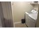 Functional laundry room featuring a newer washer and dryer unit at 3766 N Lakeside Dr, Muncie, IN 47304