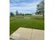 Spacious, well-maintained lawn bordered by a classic black chain link fence at 8249 Retreat Ln, Indianapolis, IN 46259