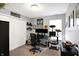 Bedroom featuring a desk, a computer, and a cat tree at 11185 Beardsley Way, Fishers, IN 46038