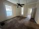 Bright living area with classic ceiling fan, providing a comfortable and airy atmosphere at 1153 Villa Ave, Indianapolis, IN 46203