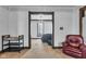 Inviting living room with an open doorway leading to another room at 125 Kansas St, Indianapolis, IN 46225