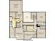 Second floor layout with owner's suite, 3 other bedrooms and loft at 15372 Hurst Rd, Fishers, IN 46040