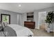 This main bedroom features neutral colors and carpet at 16917 Sandhurst Pl, Westfield, IN 46074
