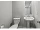 Cozy bathroom featuring a pedestal sink and modern fixtures at 2061 W 171St St, Westfield, IN 46074