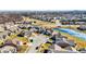 A peaceful neighborhood nestled by a serene pond, creating a picturesque living environment at 4139 Bella Ct, Indianapolis, IN 46237