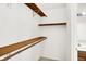Walk-in closet with built-in shelving and plenty of storage space at 4722 Common View Cir, Indianapolis, IN 46220
