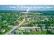 Aerial view of home's proximity to Center Grove Middle & High School, emphasizing convenient neighborhood location at 4889 Oakleigh Pkwy, Greenwood, IN 46143