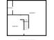 Basement floorplan view with storage room and bedroom at 4889 Oakleigh Pkwy, Greenwood, IN 46143