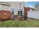 A view of the back of the home and patio at 5682 Castor Way, Noblesville, IN 46062