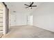 Spacious room with barn doors and several door openings to other rooms at 5682 Castor Way, Noblesville, IN 46062