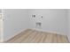 Spacious unfinished room featuring vinyl floors and a utility box at 6890 Enclave Dr, McCordsville, IN 46055