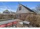 Backyard brick patio is equipped with a grill, creating a perfect outdoor space for dining and entertainment at 83 W Garfield Ave, Martinsville, IN 46151