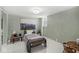 A cozy bedroom with wood floors and a bed at 83 W Garfield Ave, Martinsville, IN 46151