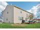 Exterior of home showcasing the deck and spacious backyard at 10887 Gresham Pl, Noblesville, IN 46060