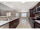 Stylish kitchen with stainless steel appliances, granite countertops, and an open layout at 1325 E 47Th St, Anderson, IN 46013