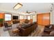 Warm and inviting living room with wood floors and an open layout at 2521 Beechcrest Dr, Indianapolis, IN 46203