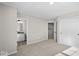 Comfortable bedroom with ensuite bath, walk-in closet, and neutral carpet at 4150 Douro Trl, Westfield, IN 46062