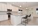 Beautiful kitchen with stainless appliances, granite countertops, island with pendant lighting, and an eating area at 5176 Green Valley Ln, Noblesville, IN 46062