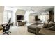 Large game room with a ping pong table and a lounge area, perfect for entertainment and relaxation at 6560 Dawson Lake Dr, Indianapolis, IN 46220