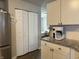 This kitchen features white cabinets, stainless steel appliances, and granite countertops at 8360 S Evening Dr, Pendleton, IN 46064