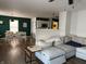 Open-concept living and dining area with modern finishes and plenty of natural light at 8360 S Evening Dr, Pendleton, IN 46064