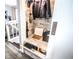 Hallway featuring a closet and an entry to the living room at 9505 Bay Vista W Dr, Indianapolis, IN 46250
