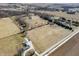 Expansive aerial view of property featuring home, fields and surrounding land at 1125 S Buffalo Hill Rd, Martinsville, IN 46151