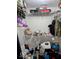Large walk-in closet with wire shelving, providing ample storage space for organization at 11521 Coastal Dr, Indianapolis, IN 46229