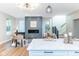 Inviting open-concept space blending the living room and kitchen with modern finishes at 1234 S Talbott St, Indianapolis, IN 46225