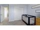 Bedroom featuring a crib and a closet with sliding doors at 1299 Timber Bluff Rd, Westfield, IN 46074