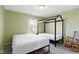 Neutral-toned bedroom with two twin beds and natural light at 1299 Timber Bluff Rd, Westfield, IN 46074