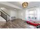 Bonus room featuring hardwood floors, natural light, and ample space at 1299 Timber Bluff Rd, Westfield, IN 46074