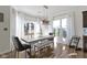 Bright dining room with natural light and a view of the backyard at 1299 Timber Bluff Rd, Westfield, IN 46074