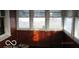 Interior view with visible water damage and peeling wallpaper at 1310 E 5Th St, Muncie, IN 47302