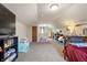 Large bedroom with carpet and lots of natural light at 23 Greenacre Dr, Brownsburg, IN 46112