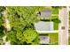 Top down neighborhood aerial view of a home at 4242 Winthrop Ave, Indianapolis, IN 46205