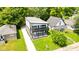 Aerial view of a two-story home at 4242 Winthrop Ave, Indianapolis, IN 46205