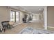 Spacious basement with ample room and natural light from exterior windows at 504 Stony Creek Cir, Noblesville, IN 46060