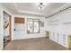 Bright bedroom featuring white walls, shelves, and ample natural light from the window at 504 Stony Creek Cir, Noblesville, IN 46060