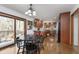 Spacious eat-in kitchen features an adjacent dining space and access to deck at 504 Stony Creek Cir, Noblesville, IN 46060
