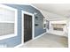 Inviting entryway featuring a stylish front door, creating a warm and welcoming first impression at 520 N Parker Ave, Indianapolis, IN 46201