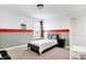 Bright bedroom with themed decor, natural light, and modern amenities for a comfortable living space at 6126 Golden Eagle Dr, Zionsville, IN 46077